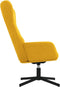 vidaXL Relaxstoel fluweel mosterdgeel