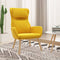 vidaXL Relaxstoel fluweel mosterdgeel