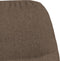 vidaXL Relaxstoel stof taupe