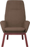 vidaXL Relaxstoel stof taupe