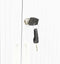 vidaXL - Roldeurkast - 90x40x90 - cm - staal - wit