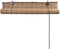vidaXL - Rolgordijn - 100x160 - cm - bamboe - bruin