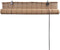 vidaXL - Rolgordijn - 120x220 - cm - bamboe - bruin