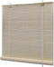 vidaXL - Rolgordijn - 120x220 - cm - bamboe - natuurlijk