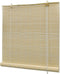 vidaXL - Rolgordijn - 140x160 - cm - bamboe - naturel