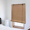 vidaXL - Rolgordijn - 140x220 - cm - bamboe - bruin