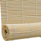 vidaXL - Rolgordijn - 140x220 - cm - bamboe - naturel