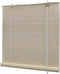 vidaXL - Rolgordijn - 140x220 - cm - bamboe - naturel