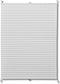 vidaXL - Rolgordijn - 40x200 - cm - geplooid - wit