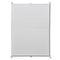 vidaXL - Rolgordijn - 40x200 - cm - geplooid - wit