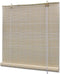 vidaXL - Rolgordijn - 80x160 - cm - bamboe - natuurlijk