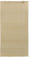 vidaXL - Rolgordijn - 80x160 - cm - bamboe - natuurlijk