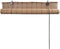 vidaXL - Rolgordijn - 80x220 - cm - bamboe - bruin