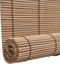 vidaXL - Rolgordijn - 80x220 - cm - bamboe - bruin