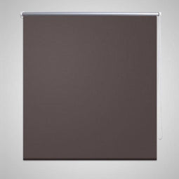vidaXL - Rolgordijn - verduisterend - 100 - x - 230 - cm - koffiebruin