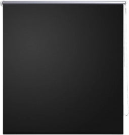 vidaXL - Rolgordijn - verduisterend - 120 - x - 175 - cm - zwart