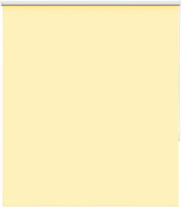 vidaXL - Rolgordijn - verduisterend - 120x150 - cm - stofbreedte - 116,6 - cm - geel