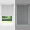 vidaXL - Rolgordijn - verduisterend - 120x150 - cm - stofbreedte - 116,6 - cm - geel