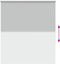 vidaXL - Rolgordijn - verduisterend - 125x130 - cm - stofbreedte - 121,6 - cm