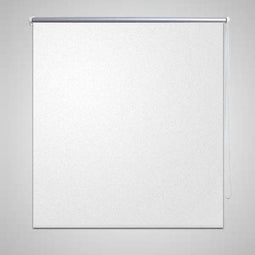 vidaXL - Rolgordijn - verduisterend - 160 - x - 175 - cm - wit