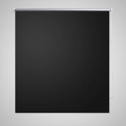 vidaXL - Rolgordijn - verduisterend - 40 - x - 100 - cm - zwart