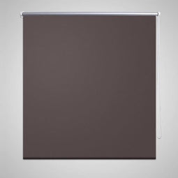 vidaXL - Rolgordijn - verduisterend - 60 - x - 120 - cm - koffie