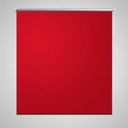 vidaXL - Rolgordijn - verduisterend - 60 - x - 120 - cm - rood