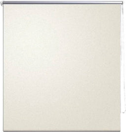 vidaXL - Rolgordijn - verduisterend - 60x120 - cm - gebroken - wit