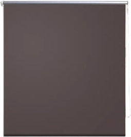 vidaXL - Rolgordijn - verduisterend - 80 - x - 175 - cm - koffiebruin