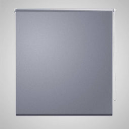 vidaXL - Rolgordijn - verduisterend - 80 - x - 230 - cm - grijs
