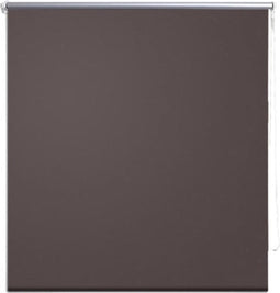 vidaXL - Rolgordijn - verduisterend - 80 - x - 230 - cm - koffiebruin
