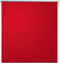 vidaXL - Rolgordijn - verduisterend - 80 - x - 230 - cm - rood