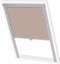 vidaXL - Rolgordijn - verduisterend - beige - C02