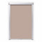 vidaXL - Rolgordijn - verduisterend - beige - C04