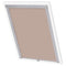 vidaXL - Rolgordijn - verduisterend - beige - FK06
