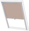 vidaXL - Rolgordijn - verduisterend - beige - MK04