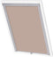 vidaXL - Rolgordijn - verduisterend - beige - S06/606