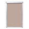 vidaXL - Rolgordijn - verduisterend - beige - UK08