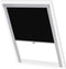 vidaXL - Rolgordijn - verduisterend - zwart - M06/306
