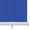 vidaXL - Rolgordijn - voor - buiten - 140x230 - cm - HDPE - blauw