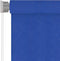 vidaXL - Rolgordijn - voor - buiten - 160x230 - cm - HDPE - blauw