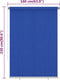 vidaXL - Rolgordijn - voor - buiten - 160x230 - cm - HDPE - blauw