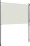 vidaXL - Rolgordijn - voor - buiten - 200x270 - cm - crème