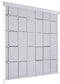 vidaXL - Rolgordijn - voor - douche - 100x240 - cm - vierkant