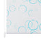 vidaXL - Rolgordijn - voor - douche - 120x240 - cm - bubbel