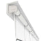 vidaXL - Rolgordijn - voor - douche - 140x240 - cm - vierkant