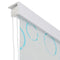 vidaXL - Rolgordijn - voor - douche - 80x240 - cm - bubbel