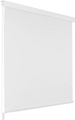 vidaXL - Rolgordijn - voor - douche - 80x240 - cm - wit