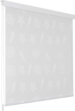 vidaXL - Rolgordijn - voor - douche - zeester - 120x240 - cm