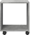 vidaXL - Rolkast - 37x33x42,5 - cm - bewerkt - hout - betongrijs